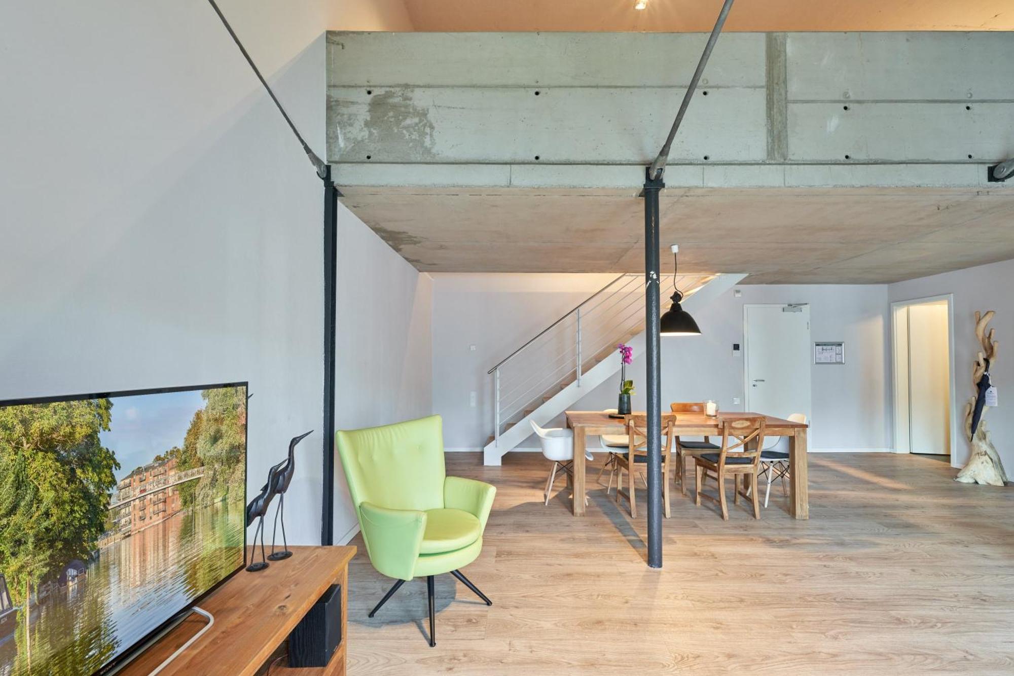 דירות בראנדנבורג Havelblau Ferienlofts חדר תמונה
