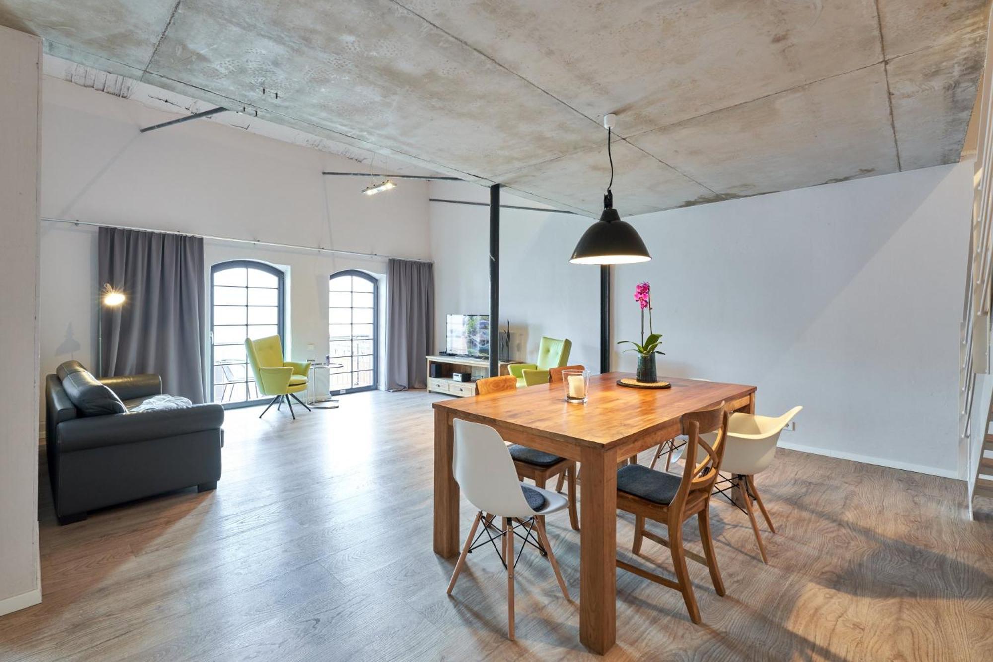 דירות בראנדנבורג Havelblau Ferienlofts חדר תמונה