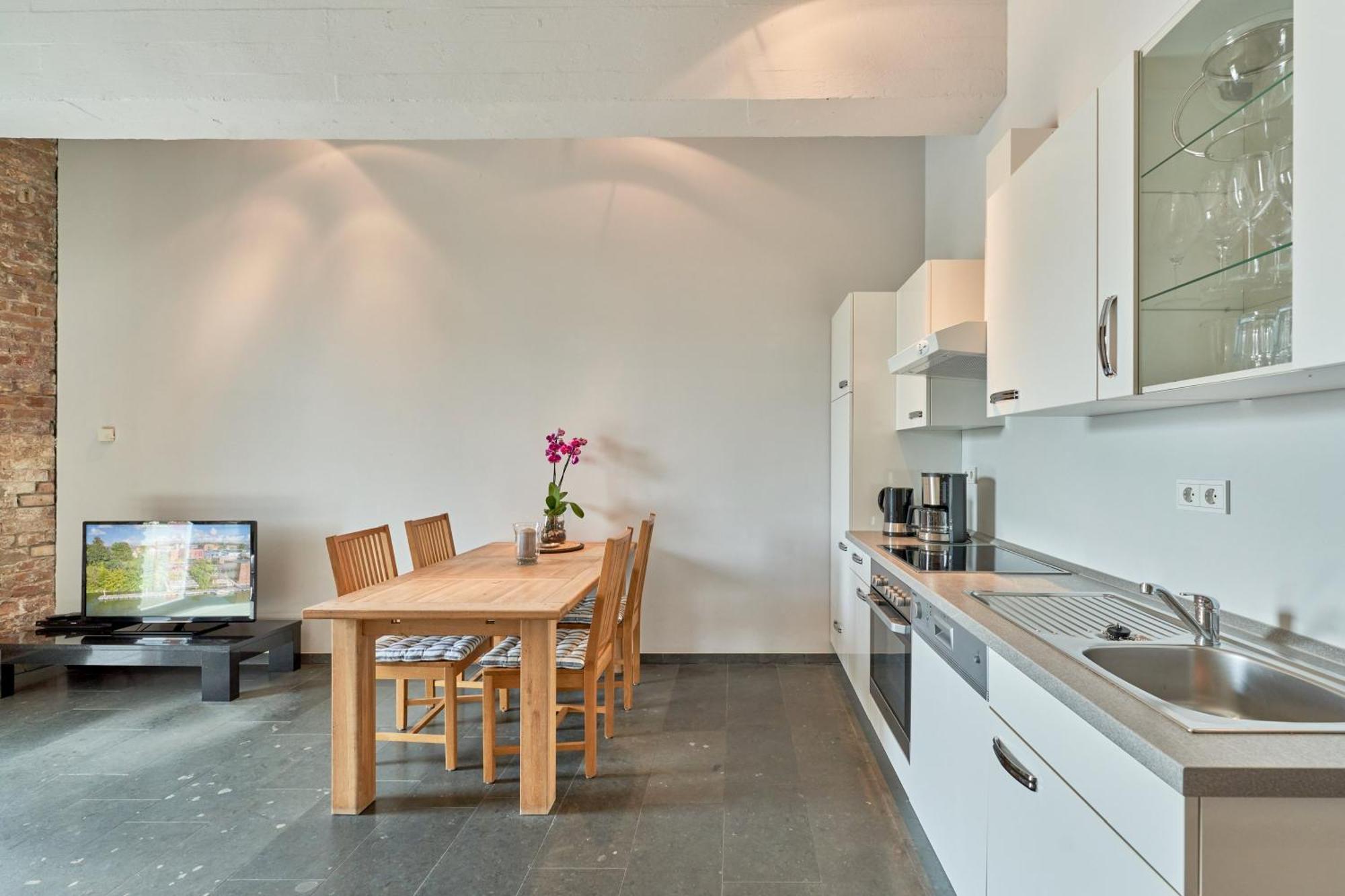 דירות בראנדנבורג Havelblau Ferienlofts חדר תמונה