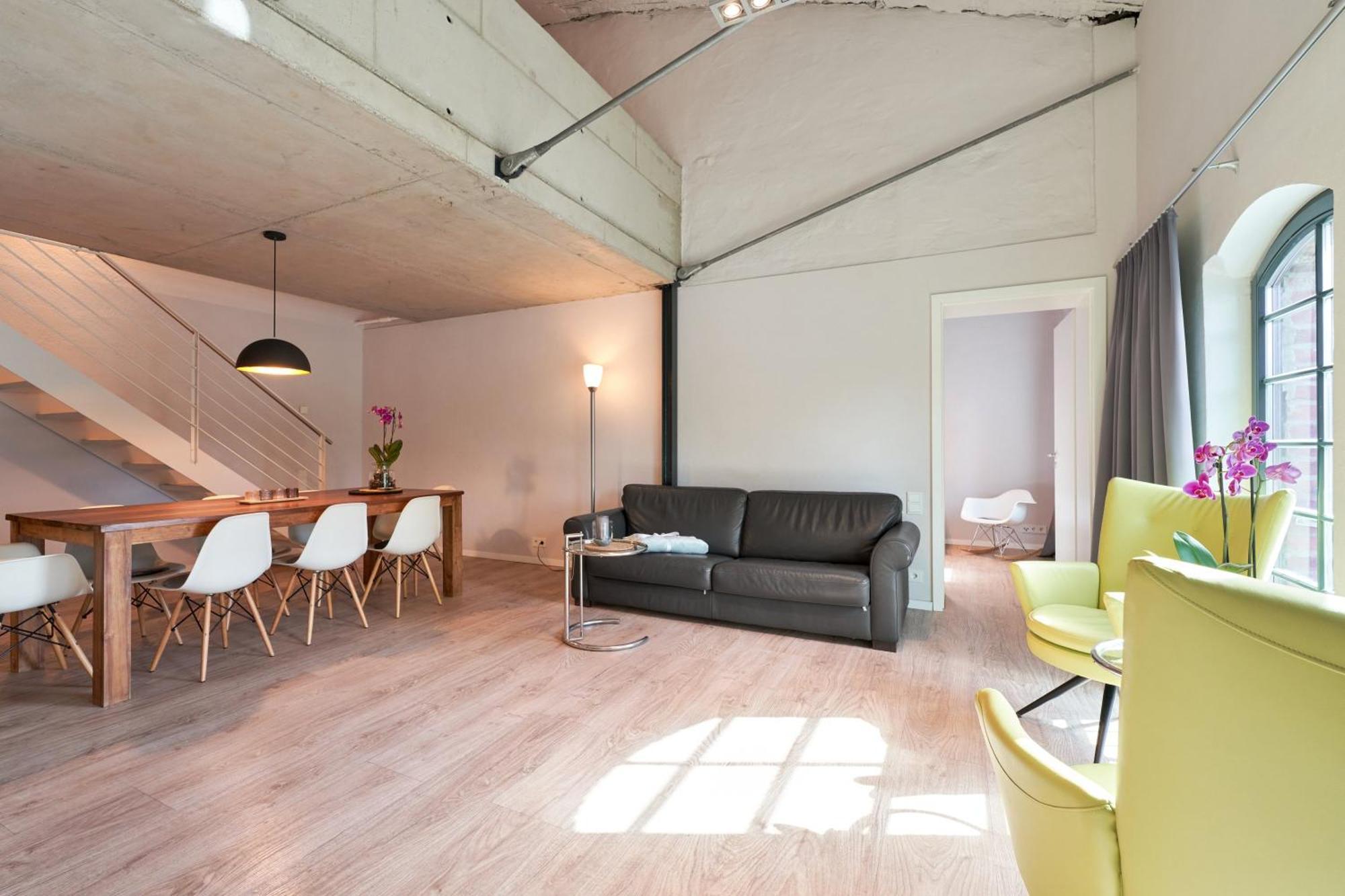 דירות בראנדנבורג Havelblau Ferienlofts חדר תמונה