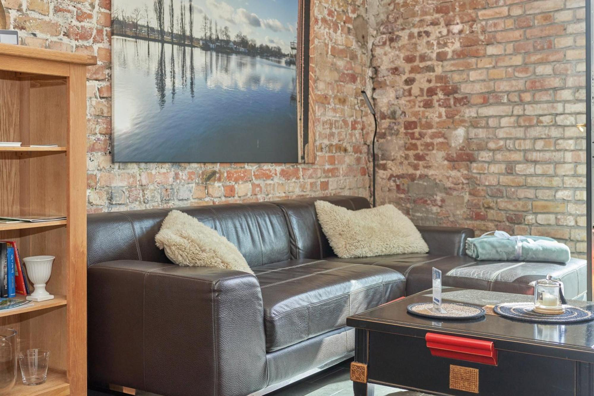 דירות בראנדנבורג Havelblau Ferienlofts חדר תמונה