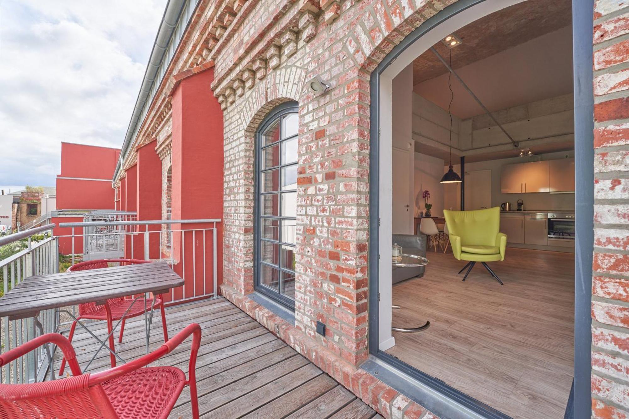 דירות בראנדנבורג Havelblau Ferienlofts מראה חיצוני תמונה